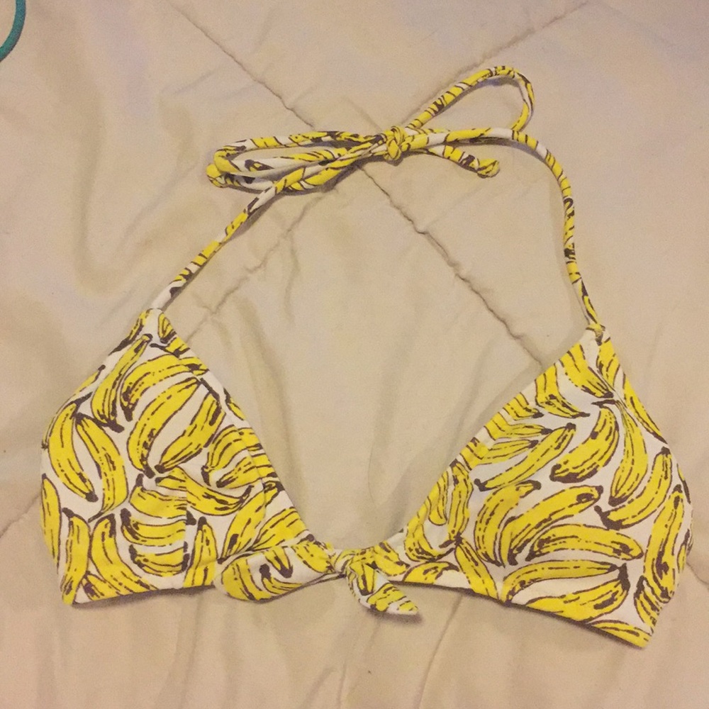 Victoria's Secret Banana Bikini Top